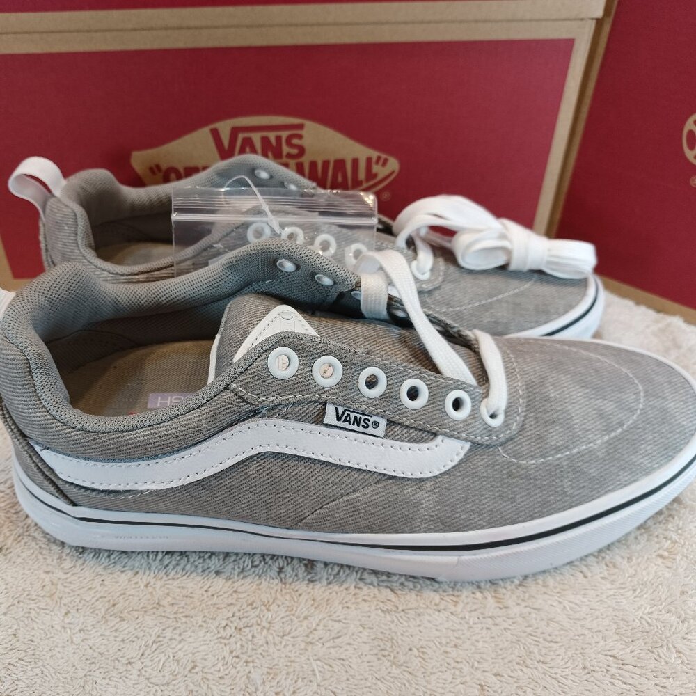 Vans Men's 6.5/Women's 8 Kyle Walker Pro Gray Denim/White  RARE